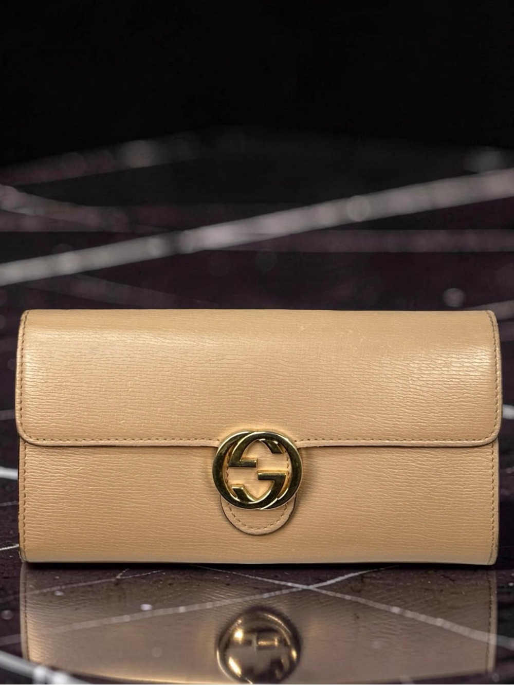 GUCCI Interesting GG Leather Long Wallet 😍🔥